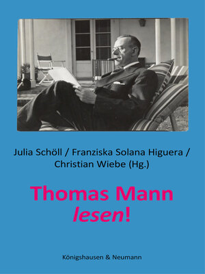 cover image of Thomas Mann lesen!